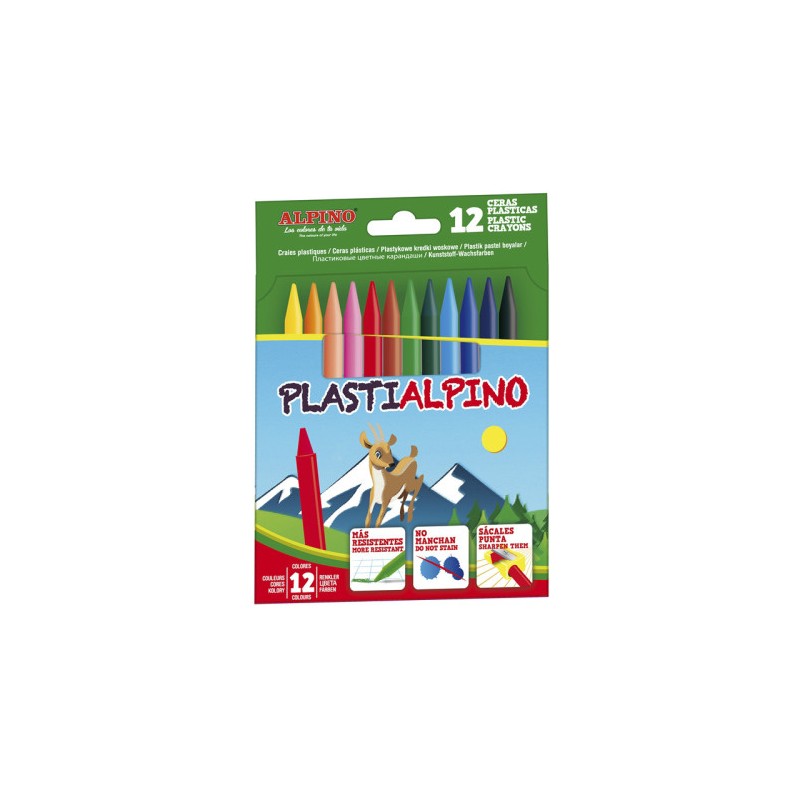 9938-ESTUCHE 12 CERAS PLASTIALPINO ALPINO PA000012 9938-ESTUCHE 12 CERAS PLASTIALPINO ALPINO PA000012
