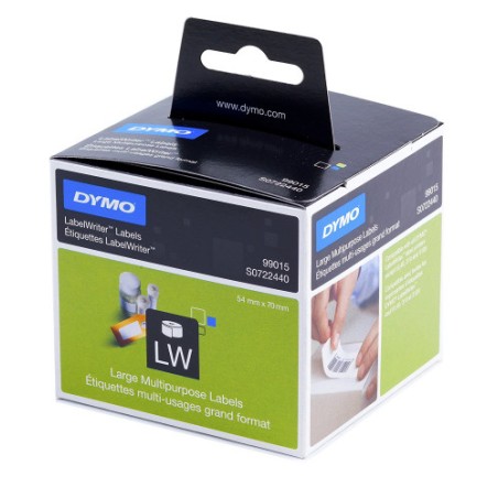 997-ROLLO ETIQUETAS LABELWRITER 70X54MM BLANCO DYMO S0722440