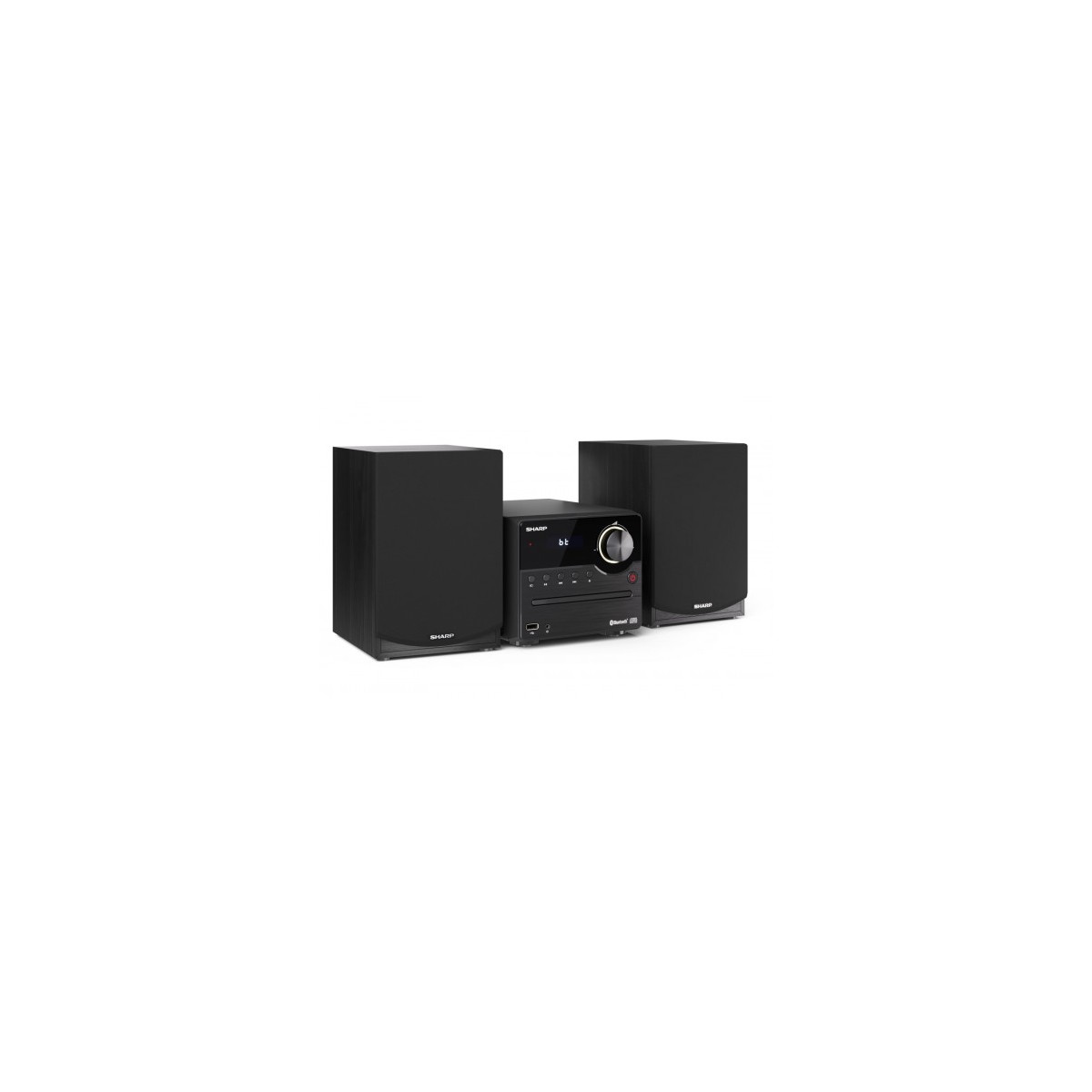 Sharp XL B512BK sistema de audio para el hogar Microcadena de musica para uso domestico 45 W Negro